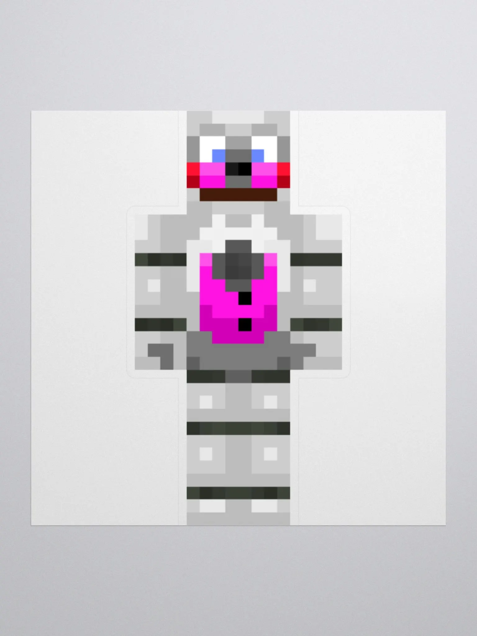 Funtime3Freddy3 Minecraft Skin Sticker