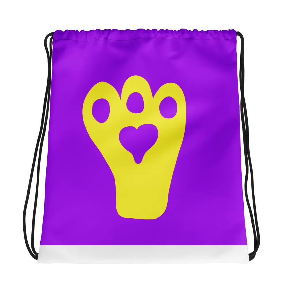 Kitty Drawstring Bag