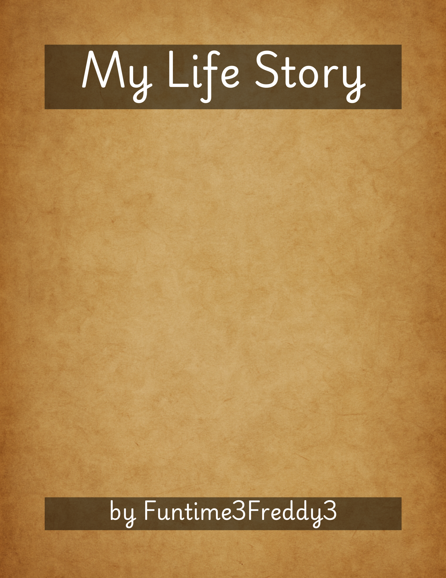 My Life Story Front Cover