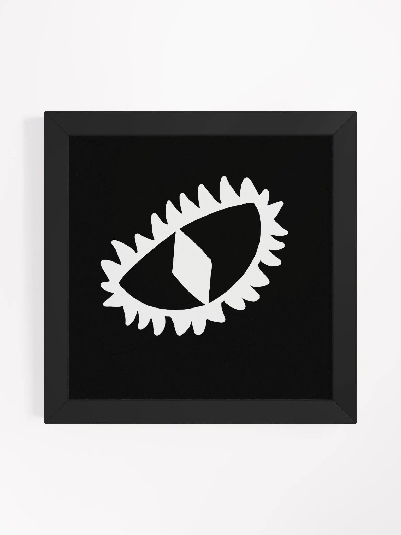 Țâganu Square Framed High-Quality Matte Poster