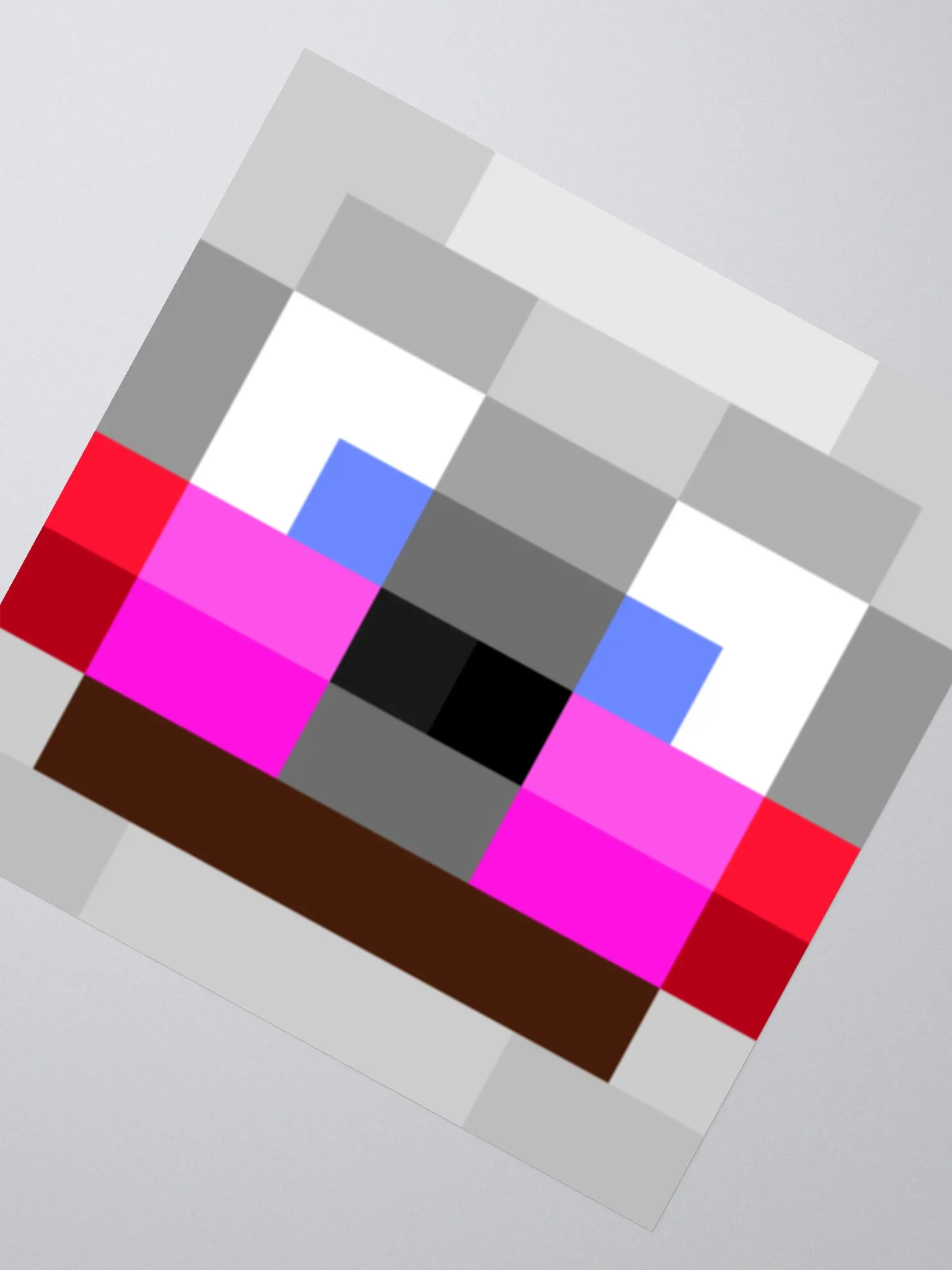 Funtime3Freddy3 Minecraft Skin Head Sticker